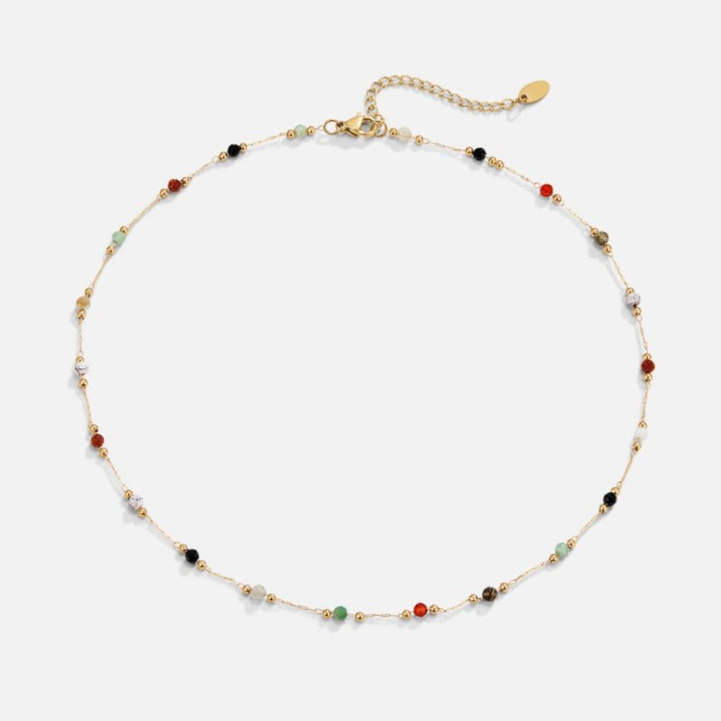 Fiadh — Minimalist Stone Pendant Necklace