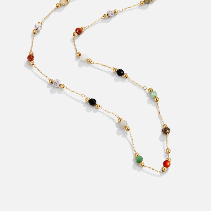 Fiadh — Minimalist Stone Pendant Necklace