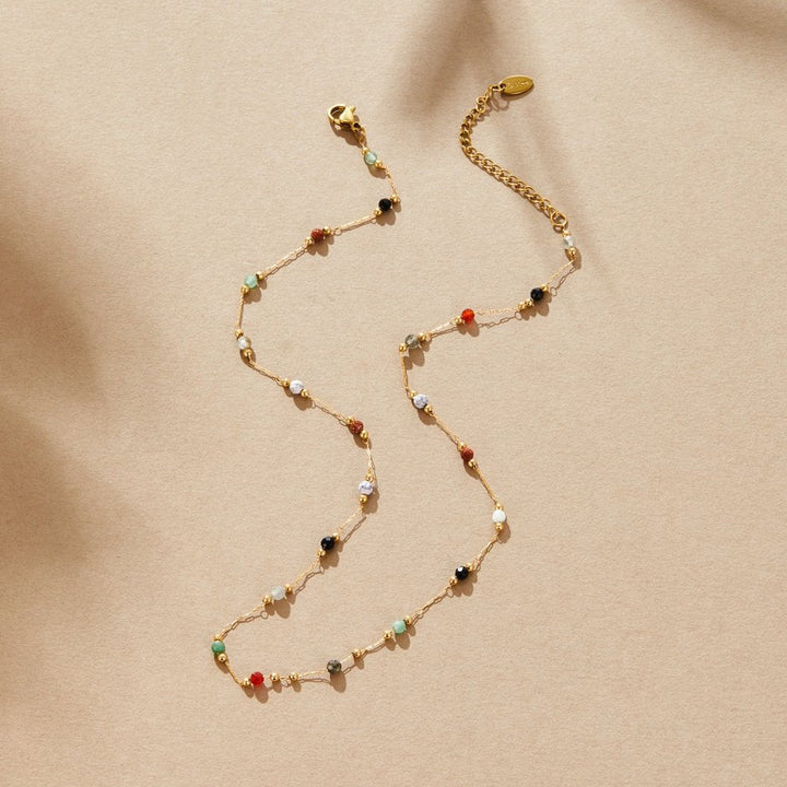 Fiadh — Minimalist Stone Pendant Necklace
