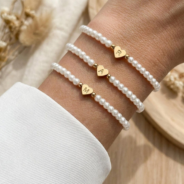 Saoirse — The Initial Pearl Bracelet
