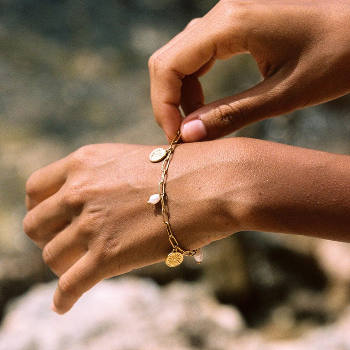 Éabha — Radiant Sun Charm Bracelet
